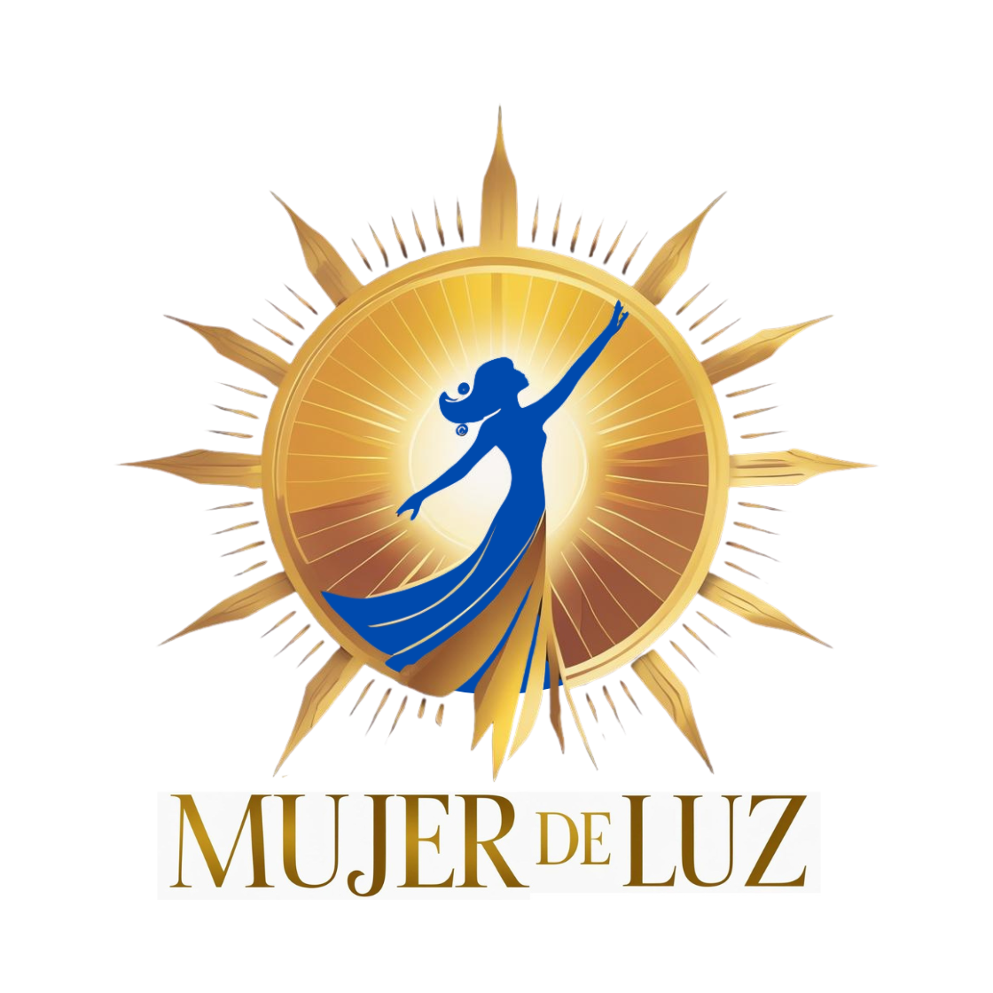 logo mujer de luz